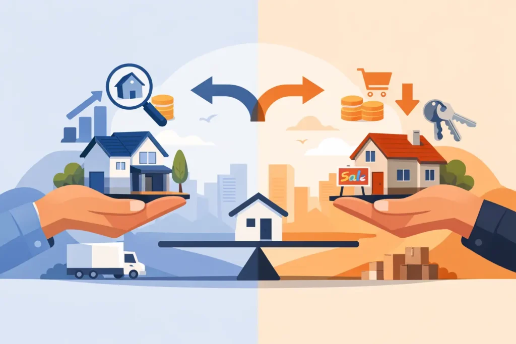 Buy First or Sell First? What Makes Sense